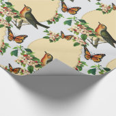 Glosswrapping Paper Vintag Bird Geschenkpapier (Ecke)