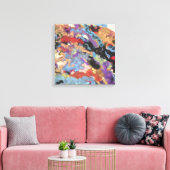 Glossy Acrylic Painting  Leinwanddruck (Insitu (Wohnzimmer))