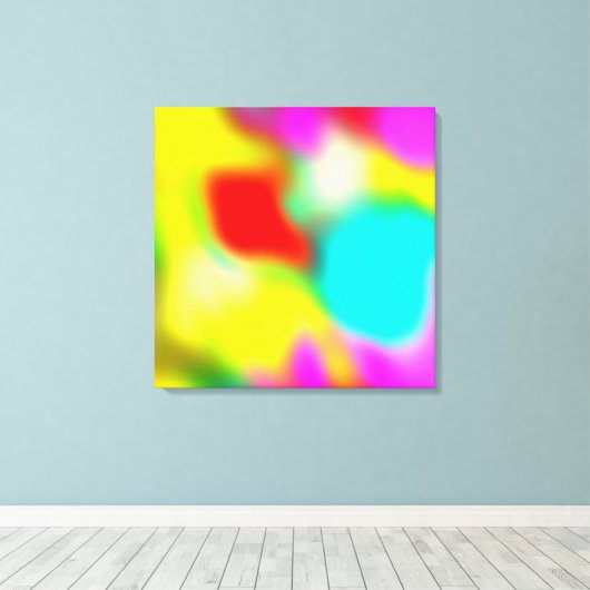 Glossy Acrylic Painting  Leinwanddruck (Insitu (Holzboden))