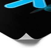 Glossy Arrows Set Vibrant Directional Pointers Poster (Ecke)