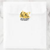 Glossy Aufkleber "Blond Bulldog" (Tasche)
