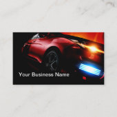 Glossy Automotive Business Cards Visitenkarte (Vorderseite)