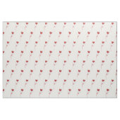 Glossy Balloon Red Hearts Pattern Stoff (Yard (91,4 cm))