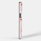Glossy Cherries & Pearls - iPhone Case (Rückseite / Rechts)