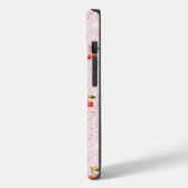 Glossy Cherries & Pearls - iPhone Case (Rückseite / Links)