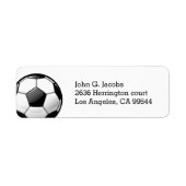 Glossy Classic Soccer Ball (Vorne)