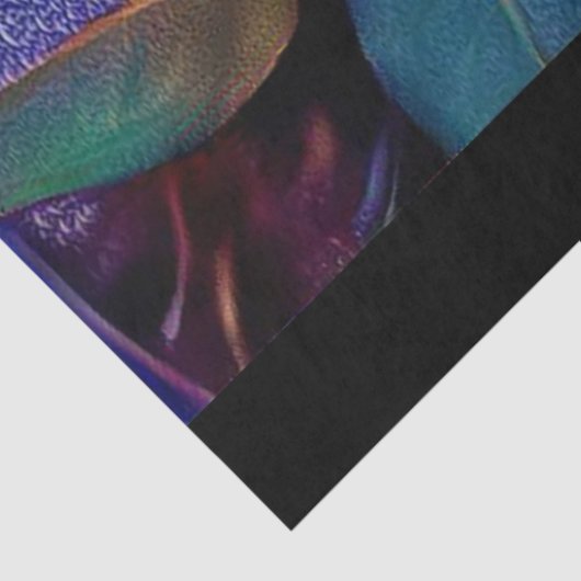 Glossy Einzigartige Rose Seidenpapier (Ausschnitt)