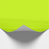 Glossy Electric Limon Solid Color Wrapping Paper Geschenkpapier (Ecke)