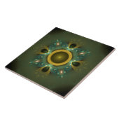 Glossy Fraktal Design Fliese (Seite)