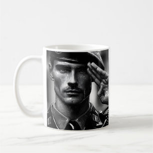 Glossy French Soldier Kaffeetasse