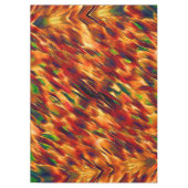 Glossy gefärbt von rot bis orange, ein wenig grün tischdecke (Vorderseite)