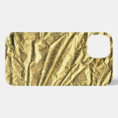 Glossy-Goldfolie iPhone-Gehäuse iPhone Hülle (Rückseite (Horizontal))