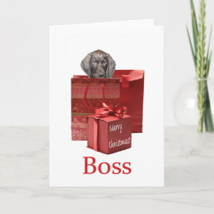 Glossy Grizzly Boss Frohe Weihnachten