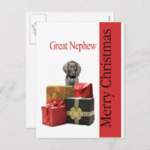 Glossy Grizzly Great Nephew Frohe Weihnachten (Vorne/Hinten)