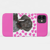 Glossy Grizzly Valentine's Puppy-Liebe Case-Mate iPhone Hülle (Rückseite (Horizontal))