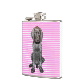 Glossy Grizzy in Rosa Flachmann (Links)