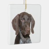 Glossy Grizzy Weihnachtsdekoration Keramikornament (Rechts)