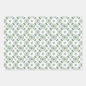 Glossy Kids Spaß Weihnachtsschlammmuster Geschenkpapier Set (Vorderseite)