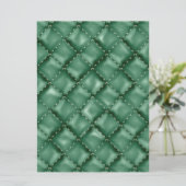 Glossy Leather Textur 3 Save The Date (Stehend Vorderseite)