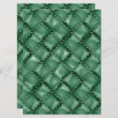 Glossy Leather Textur 3 Save The Date (Vorne/Hinten)