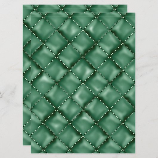 Glossy Leather Textur 3 Save The Date (Vorne/Hinten)