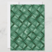 Glossy Leather Textur 3 Save The Date (Rückseite)