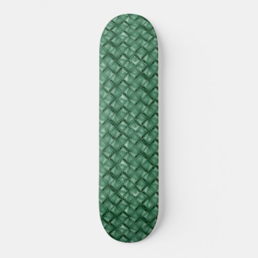Glossy Leather Textur 3 Skateboard (Vorderseite)