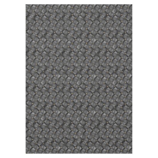 Glossy Leder Textur mit Gold Perlen Tischdecke (Vorderseite)