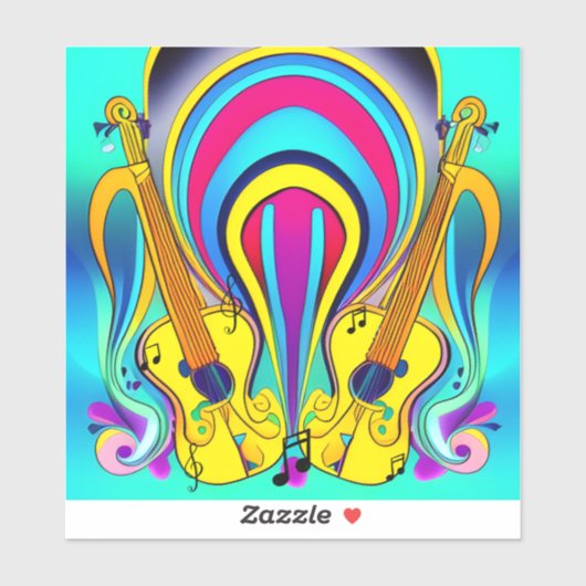 GLOSSY-LEINWAND AUFKLEBER (Blatt)