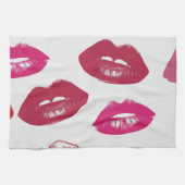 Glossy Lips Geschirrtuch (Horizontal)
