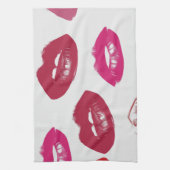 Glossy Lips Geschirrtuch (Vertikal)