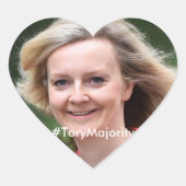 Glossy Liz Truss Stickers (Vorderseite)
