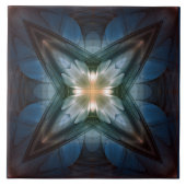 Glossy Magic Cross-Muster Fliese (Vorderseite)