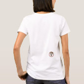 Glossy Mitarashi Dango Illustration T-Shirt (Rückseite)