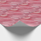 Glossy Nail Polnisch: Texturierter Hintergrund Geschenkpapier (Ecke)