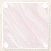 Glossy Nail Polnisch: Texturierter Hintergrund Glasuntersetzer (Rückseite)