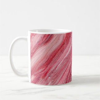 Glossy Nail Polnisch: Texturierter Hintergrund Kaffeetasse