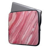 Glossy Nail Polnisch: Texturierter Hintergrund Laptopschutzhülle (Vorderseite Links)