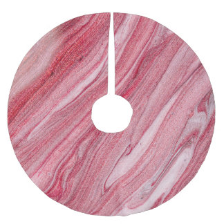 Glossy Nail Polnisch: Texturierter Hintergrund Polyester Weihnachtsbaumdecke