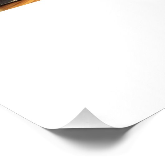 Glossy poster (Ecke)