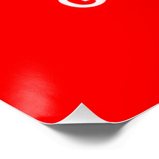 Glossy Poster (Ecke)