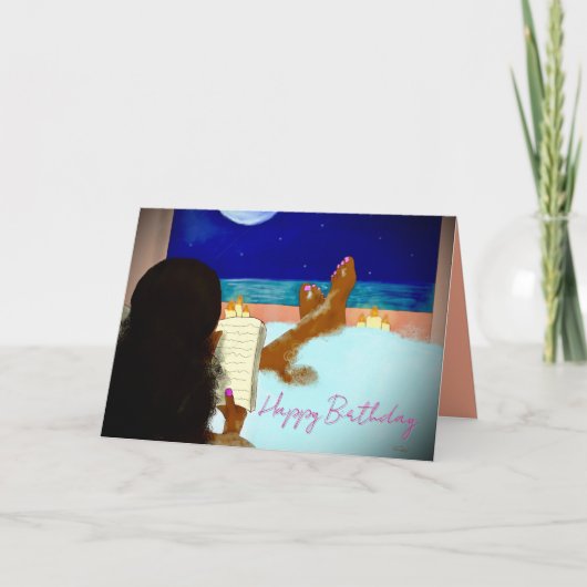 Glossy Poster Dankeskarte (Vorderseite)