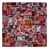 Glossy Poster – Fragmented Pulse (Vorderseite)