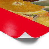 Glossy Poster Fruits. Τα ΦροΚα (Ecke)