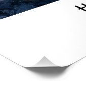 Glossy Poster of Hokitika Gorge, NZ (Ecke)