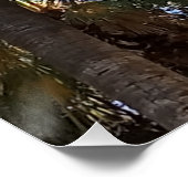 Glossy Poster Palm Trees (Ecke)