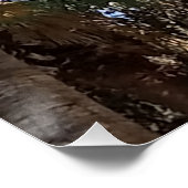 Glossy Poster Palm Trees (Ecke)