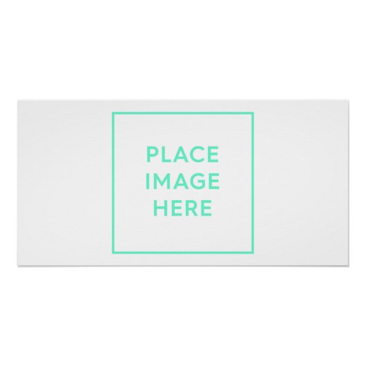 Glossy Poster Print - 28" x 14" (Vorderseite)