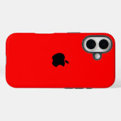 Glossy Raddy Case-Mate iPhone Hülle (Rückseite (Horizontal))