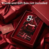 Glossy Red Cherry Monogram iPhone / iPad Gehäuse Case-Mate iPhone Hülle
